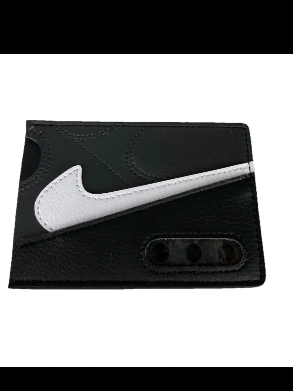 NEW Nike Air Max 90 Card Wallet Holder Case Black/White
